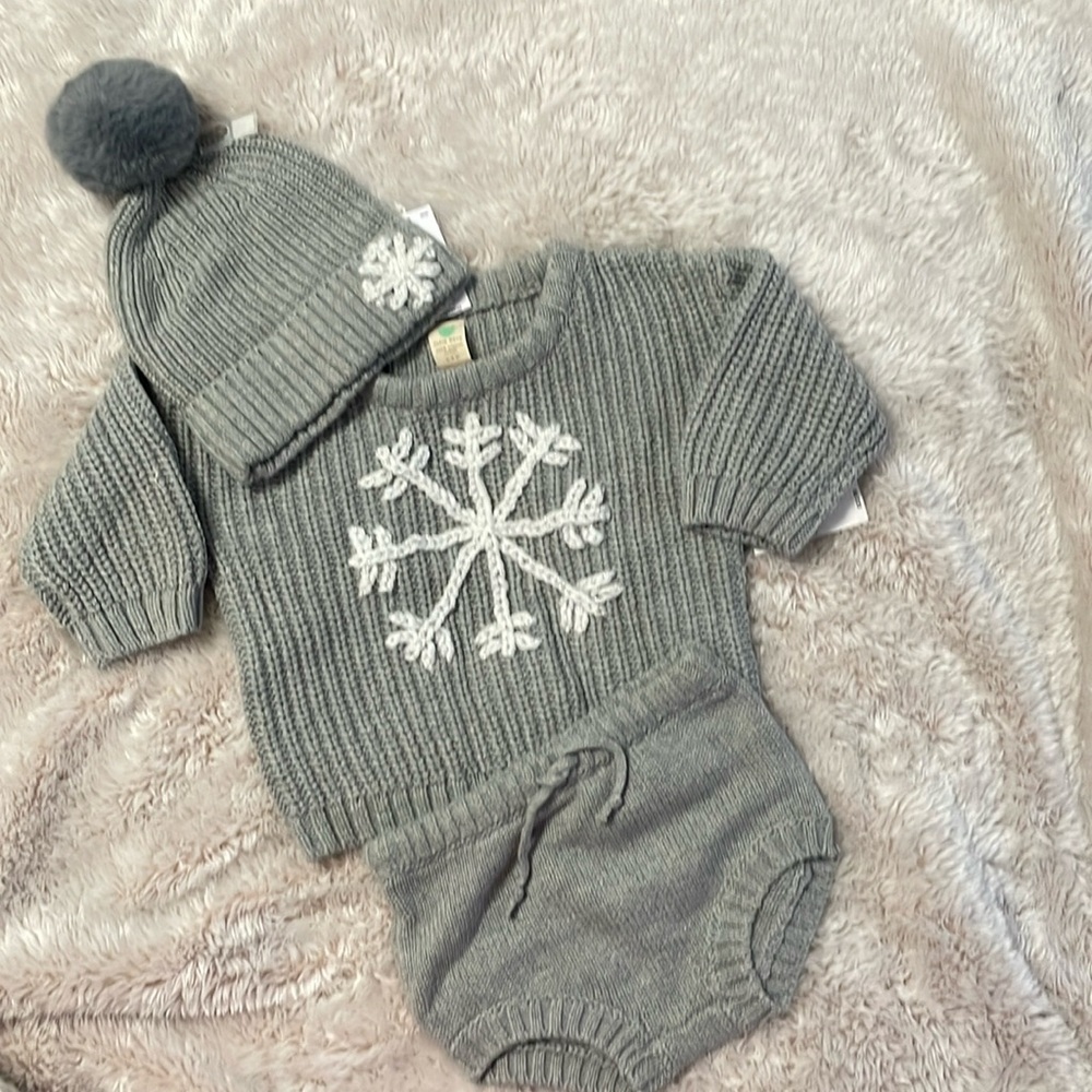Snowflake Sweater Set